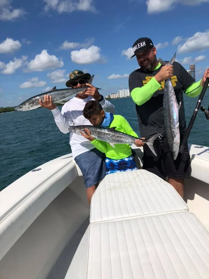 Cool Runnings fishing charter action shot 3