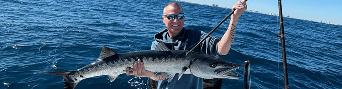 Happy clients on the Cool Runnings boat after a Fort Lauderdale fishing charter